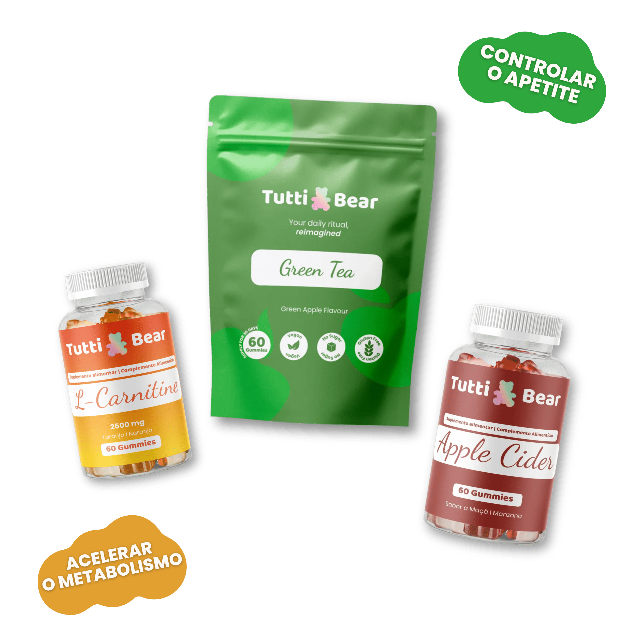 Acetyl-L-Carnitine Gummies | Energy & Focus Support | Tutti Bear TUTTI BEAR Acetyl-L-Carnitine Gummies | Energy & Focus Support | Tutti Bear TUTTI BEAR