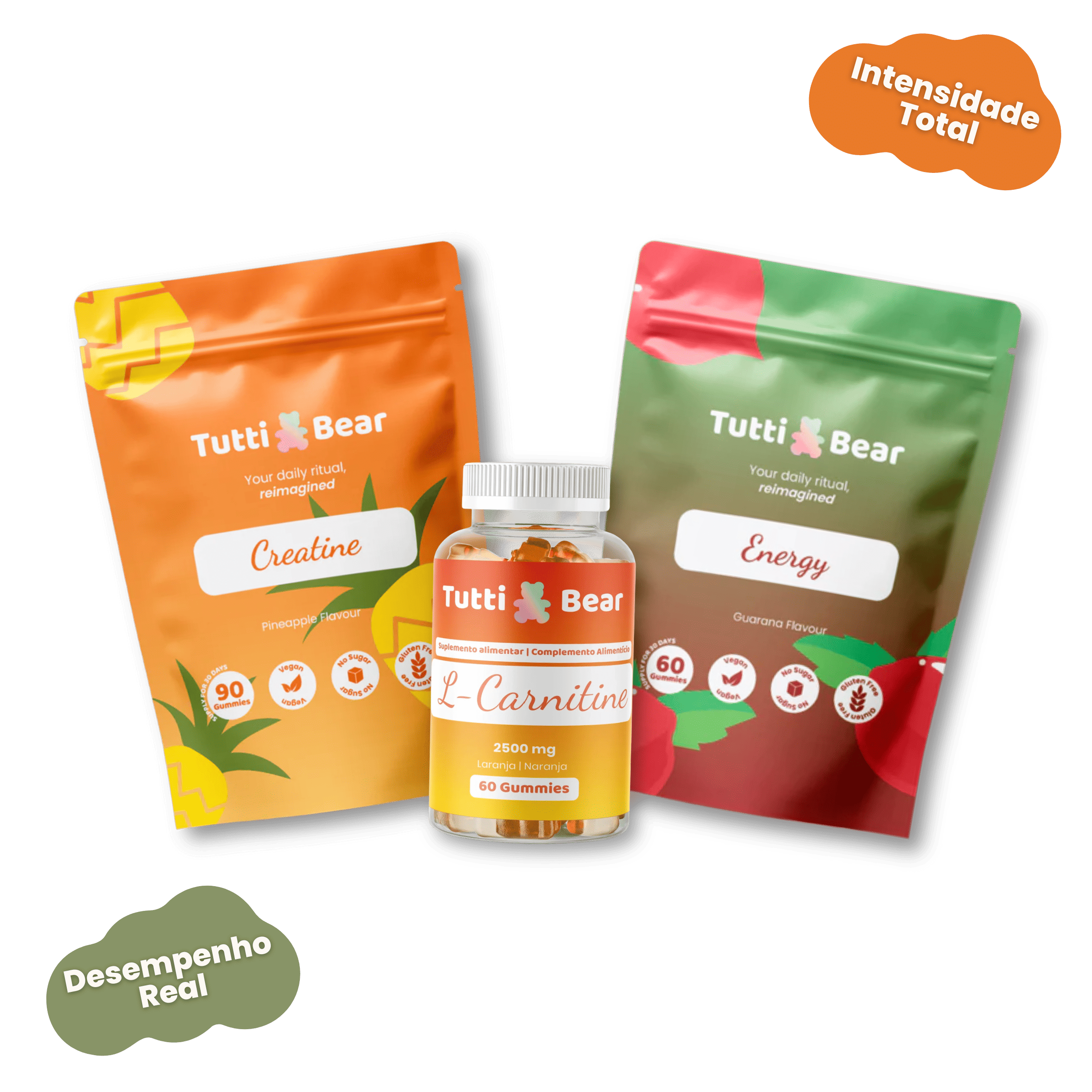 Acetyl-L-Carnitine Gummies | Energy & Focus Support | Tutti Bear TUTTI BEAR Acetyl-L-Carnitine Gummies | Energy & Focus Support | Tutti Bear TUTTI BEAR